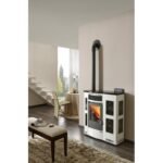 Poêle à granules extra-plat céramique - ORIGINE PHEBO Iris 11.5 kW – Image 8