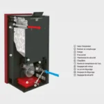 Poêle à granulés hydro Baracuda Commo plus - Reconditionné - 21 Kw – Image 12