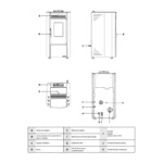 Poêle à granulés Extraflame Ketty Evo 2.0  7 Kw – Image 6