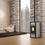 Poêle à Granulés Extraflame Serafina Petra Evo Pierre Naturelle 8 Kw