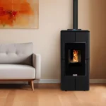 Poêle à granulés silencieux étanche ETNA Luxe Tendenza 6 Kw