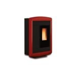 Poêle à granulés canalisable extra plat Extraflame Souvenir Steel Evo 11 Kw – Image 2