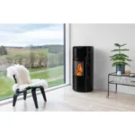 Poêle à granulés Aduro P1.3 noir 8 KW – Image 3