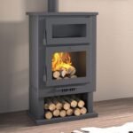 Cheminée poêle à bois + four + bûcher 11 kW CH-3