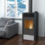 Poêle mixte bois et granulés Bronpi BiWood - 10 Kw