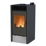 Poêle mixte bois et granulés Bronpi BiWood - 10 Kw