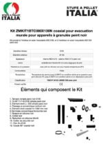 Kit Conduit Ventouse Horizontal Ø80-Ø130 pour Poêle à Granulés Étanche – Image 2
