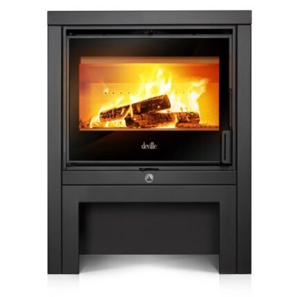 Poêle à bois Deville Haut Leman C077BQ.06