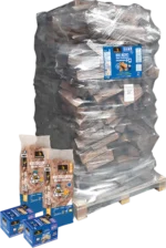 Pack WOODSTOCK bois Bûche 40 ballot 2000 dm3