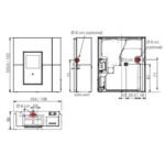 Poêle à granulés Edilkamin Blade H 23 Evo 22.8 kW Hydro – Image 16