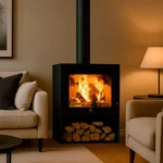 Poêle à Bois Sannover Arclas 12 kW Bûche 60 cm – Image 2