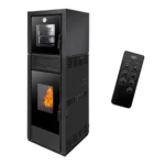 Poêle à Granulés Etanche Sannover avec Four Ardoria 13 kW