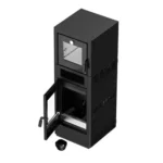 Poêle à Granulés Etanche Sannover avec Four Ardoria 13 kW – Image 2