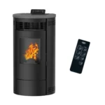 Poêle à granulés Air Flavia 9.5 kW Noir Sannover