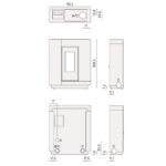 Poêle à granulés Cadel Elle Plus 9 - 8.5 kW – Image 9