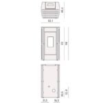 Poêle à granulés Cadel Perla 7 - 7 kW – Image 6