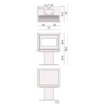 Poêle à granulés Cadel Quasimodo 9 Up-Twin 9.3 kW – Image 5