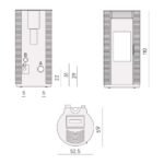 Poêle à granulés Cadel Spin Plus 9 Airtech Ps 8.5 kW – Image 6