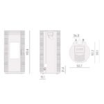 Poêle à granulés Cadel Spin Plus 9 Up-Twin 8.5 kW – Image 5