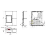 Poêle à granulés Edilkamin Blade 12++ Evo 12.1 kW – Image 4