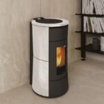 Poêle à granulés Edilkamin Cherie H 14 Evo 14.2 kW Hydro – Image 6