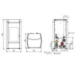 Poêle à granulés Edilkamin Lena 9+ Evo 9.2 kW – Image 9