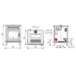 Poêle à granulés Edilkamin Lille 7 Evo 6.5 kW – Image 4