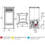 Poêle à granulés Edilkamin Nara 7 Evo 6.9 kW – Image 3