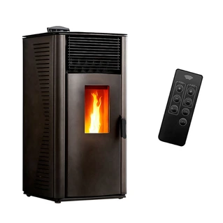 Poêle à granulés air Anita 12 kW Noir Sannover