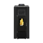 Poêle à granulés étanche Sannover Anita 12 kW Noir + Kit d'installation – Image 7