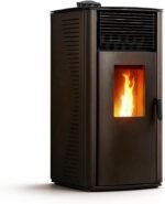 Poêle à granulés étanche Sannover Anita 12 kW Noir – Image 2