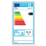 Poêle à granulés étanche Sannover Anita 15 kW Bordeaux + Kit d'installation – Image 4