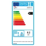 Poêle à granulés étanche Sannover Anita 9.4 kW Blanc – Image 3