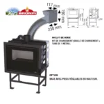 Insert mixte bois granules Bronpi – Image 6