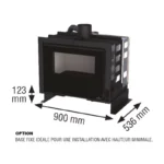 Insert mixte bois granules Bronpi – Image 7