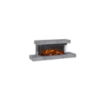 Cheminée électrique Lumen 870 habillage Pierre