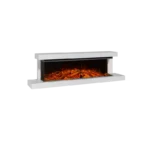 Cheminée électrique Lumen 1600 habillage Craie