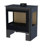 Poêle à bois 3 vitres ETNA Shiva 10 Kw – Image 3