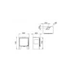 Poêle à bois 3 vitres ETNA Shiva 10 Kw – Image 6