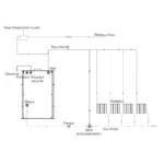 Poêle à bois hydro Bronpi HydroNova Plus 12.7 Kw – Image 9