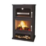 Poêle à bois BRONPI Suiza 14 kW raccordable avec four – Image 12