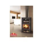 Poêle à bois BRONPI Suiza 14 kW raccordable avec four – Image 5