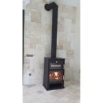 Poêle à bois BRONPI Suiza 14 kW raccordable avec four – Image 11