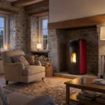 Poêle à Granulés Étanche DFF Lorena 9 kW – Image 13