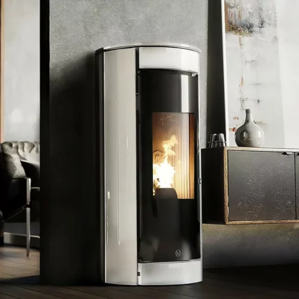 Poêle à granulés étanche Jolly Mec Botero 2 (sortie concentrique dessus) 11 KW Reconditionné