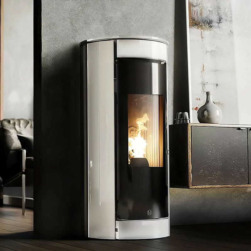 poele-a-granules-etanche-botero-2-sortie-concentrique-dessus Poêle à granulés étanche Jolly Mec Botero 2 (sortie concentrique dessus) 11 KW Reconditionné