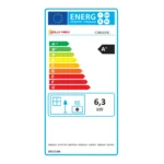 Poêle à granulés étanche Jolly Mec Chrissie blanc (sortie arrière)  6 Kw Reconditionné – Image 2