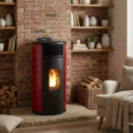 Poêle à Granulés Étanche DFF Lorena 9 kW + kit ventouse – Image 16