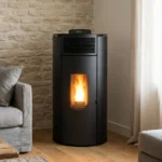 Poêle à Granulés Étanche DFF Lorena 9 kW + kit ventouse – Image 17