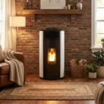 Poêle à Granulés Étanche DFF Lorena 9 kW + kit ventouse – Image 4